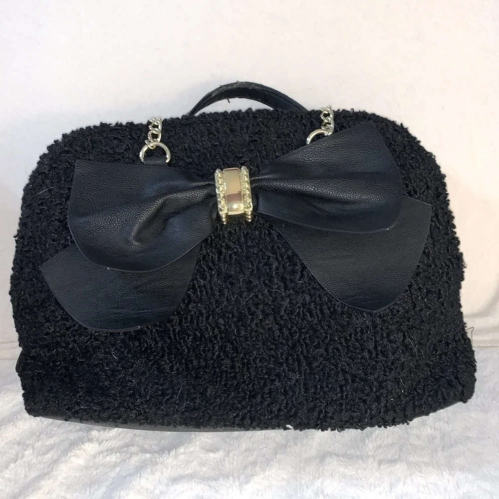 Betsy Johnson Sherpa satchel